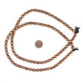 thumbnail image 2 of The Bead Chest Copper Prayer Beads 9x7mm, Full Strand of Quality Metal Spacers for DIY Jewelry Design, 2 of 3