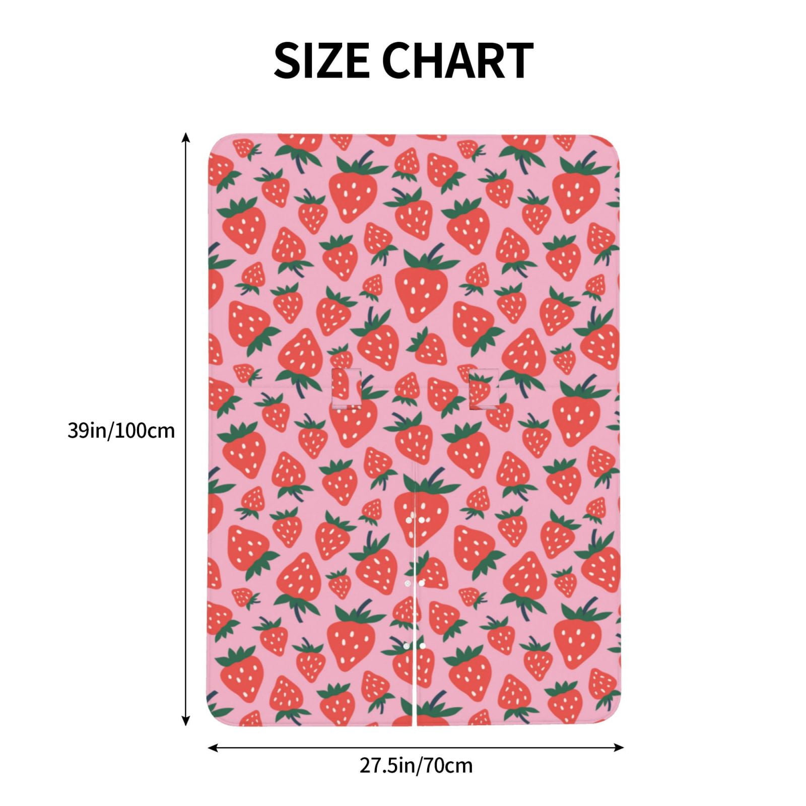 Naloa Cartoon Strawberry Baby Car Seat Cover, Breathable Baby Carrier Cover, Multiuse Baby Carrier Cover & Nursing Breastfeeding Cover