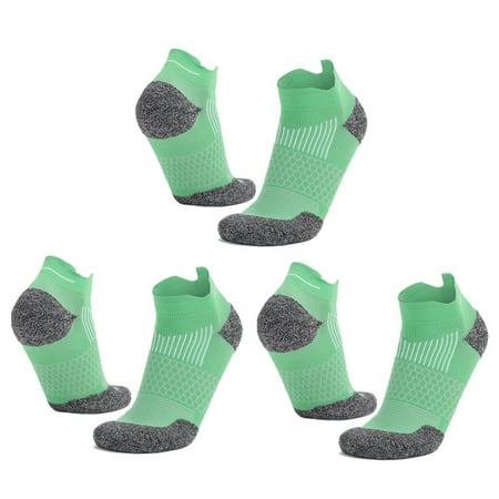 

3 Pairs/lot Sports Sock Breathable Combed Cotton Ankle Socks(Green)