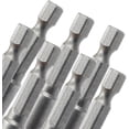 thumbnail image 5 of 10 Pcs 1/4 Inch Hex Magnetic Power Hex Nut Driver Magnetic Extension Socket Drill Bit Set, Quick Change Socket Nut Impact Driver for Electric Drill, 5 of 5
