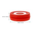 thumbnail image 2 of Phenofice 5Pcs Red Tennis Racket Dampener Silicone Shock Absorbers for Comfortable Hitting, 2 of 8