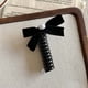 thumbnail image 1 of Lazo para el pelo con nudo, lazo para el pelo, cuerda para la cabeza para niña, bonita cuerda de goma para el pelo, tocado, accesorios para el pelo, un anillo, 1 of 2