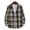 Green, variant on QUINDOS Shirts for Men,Men Fall And Winter Fashion Casual Plaid Loose Youth Long Sleeve Turndown Collar Comfort Workout T Shirt