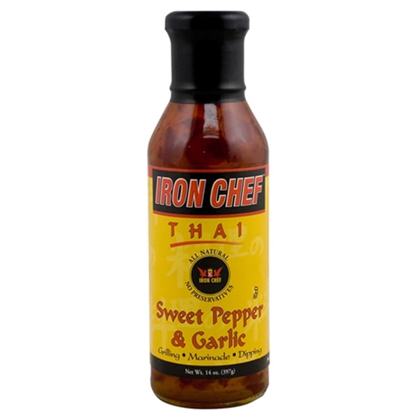 Iron Chef Thai Sweet Pepper & Garlic Sauce 15 oz Bottle