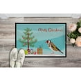 thumbnail image 2 of Carolines Treasures CK4489MAT Gold Finch Merry Christmas Door Mat Indoor Rug or Outdoor Welcome Mat 18x27 Doormat  27"L, 2 of 4
