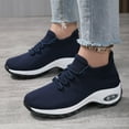 thumbnail image 6 of Women's Walking Shoes Sock Sneakers - Mesh Air Cushion Lady Girls Modern Jazz Dance Easy Shoes Platform Loafers, 6 of 7