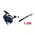 thumbnail image 1 of Fishing Reel Metal Spool Spinning Reel for Sea Fishing Carp Fishing Rod Combo Reel + Fishing Rod ,Rigid Aluminum Skeletal Frame, 1 of 6