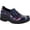 Purple Celestrial Patent Leather, variant on Easy Works by Easy Street Appreciate Women's Slip Resistant Clog Work Shoes