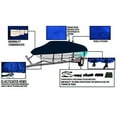 thumbnail image 2 of Random Color Waterproof Marine Grade Canvas 600D Polyester Boat Cover for V-Hull Tri-Hull Fishing Ski Pro-Style Bass Boats, M, EHD, 2 of 2