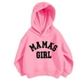 thumbnail image 1 of FAOWME Sweat à Capuche Décontracté pour Enfants Garçons Filles Imprimé Lettre Rose 2-3 Ans, 1 of 3