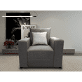 thumbnail image 2 of Sillon El Bazar Store Miami Lino Gris Oxford 1 plaza, Modular, Moderno, Sala, 2 of 4