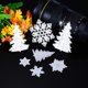 thumbnail image 3 of 7x troqueles de árbol de Navidad, troqueles de corte de copo de nieve, molde de estampado Diy, decoración de tarjetas, 3 of 5