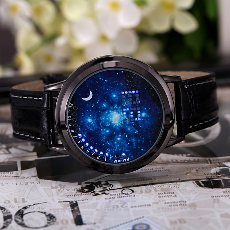 Blue led watch hotsell