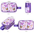 thumbnail image 2 of Neceser Vipdeal Kids para niñas impermeable con forma de mariposa, 2 of 6