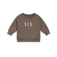 thumbnail image 1 of Kid Girls Boys Sweatshirts  Collar Pullover Long Sleeve Letters Printed Pattern Top, 1 of 10