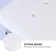 thumbnail image 3 of SKISUNO 1Pcs Metal Shower Stool Non-slip Ergonomic Design for Adults, 3 of 7