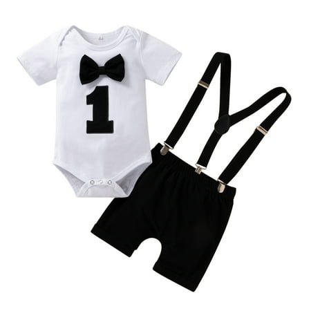 

Sngxgn Spring OutfitsToddler Little Boy Kids Summer Floral Shirt Bermuda Shorts Outfit Set Clothes Black 12-18 Months