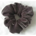 thumbnail image 6 of Penny's Boutique Charcoal Velvet Hair Scrunchy - Regular, 6 of 7