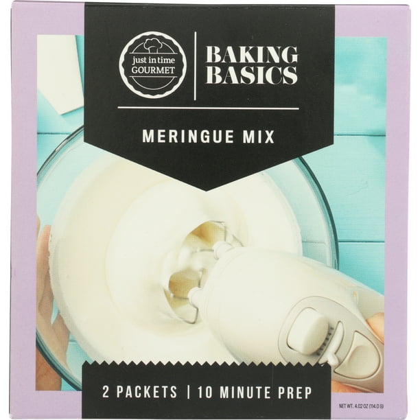 JUST IN TIME GOURMET Meringue Mix Powder, 4 oz