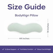 Mellow Blue BodyAlign Cooling Pillow One Size