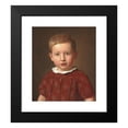 thumbnail image 2 of Christen Købke 15x17 Black Modern Framed Museum Art Print Titled - School Principal J. Krohn as a Child (1846), 2 of 5
