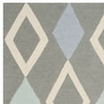 thumbnail image 5 of SAFAVIEH Kids Diamonds Wool Area Rug, Grey/Multi, 4' x 6', 5 of 6