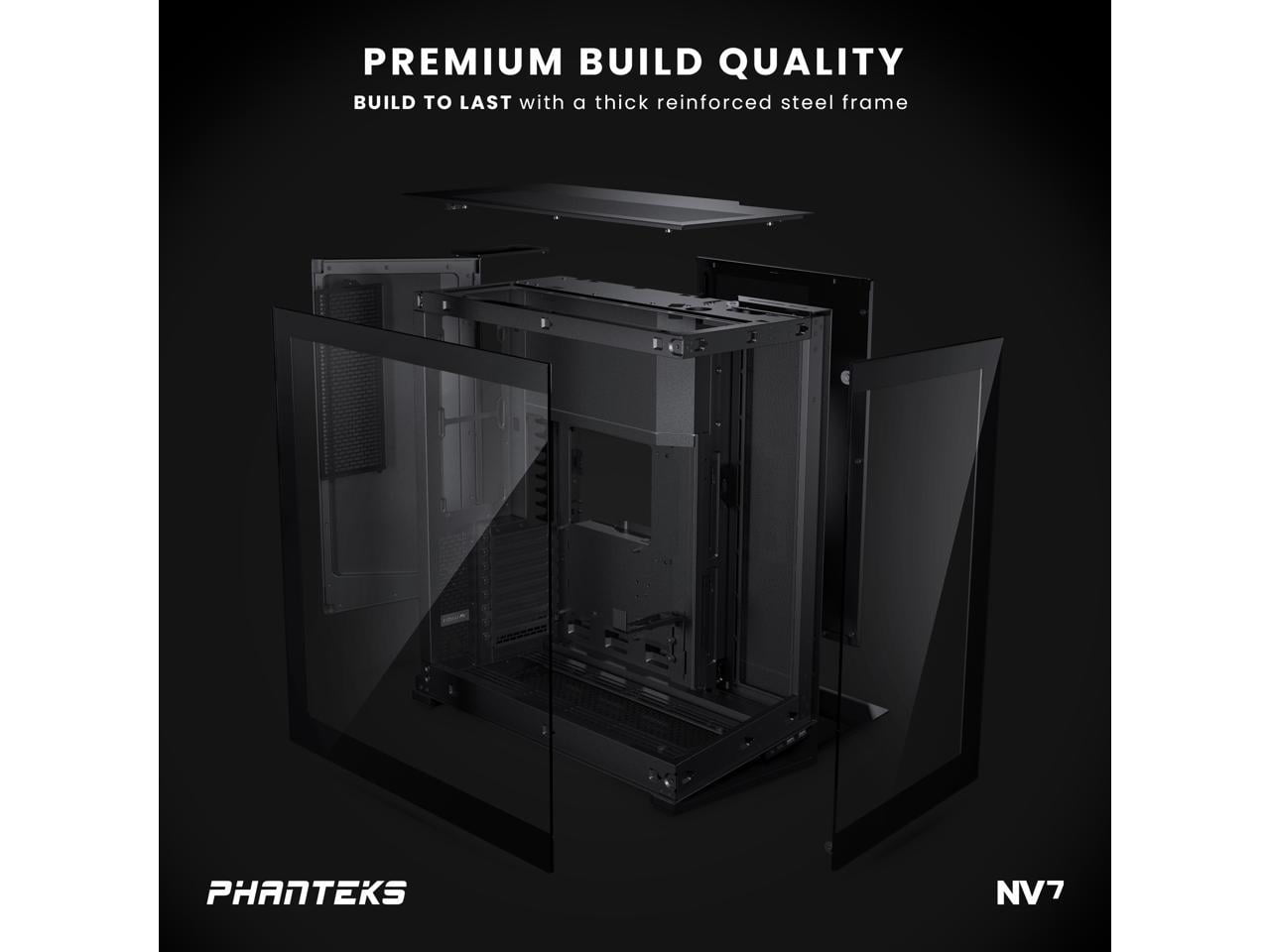 Buy Phanteks PHANTEKS NV Series NV7 Big-Tower, Tempered Glass, DRGB -  schwarz Full tower PC casing, Game console casing Whi