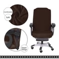 thumbnail image 4 of Funda para Silla de Oficina SARAFLORA Grande Marrón con Cierre, 4 of 9