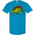 thumbnail image 3 of Inktastic Smiling Stegosaurus T-Shirt, 3 of 5
