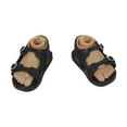thumbnail image 2 of Sandalias para hombre con diseño de hebilla clásica 1:6, zapatos de verano, zapatos interiores sólidos, moda para figura masculina de 12 pulgadas,, 2 of 9