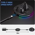 thumbnail image 6 of Smart Glasses Charging Stand, RGB Charging Dock, Compatible with Meta AR Smart Glasses, Convenient Storage, 6 of 6