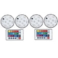 thumbnail image 3 of Luces LED sumergibles impermeables RGB con control remoto, perfectas para decoración de piscinas, 3 of 10