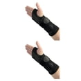 thumbnail image 1 of Soidarity Muñequera de poliéster, tipo adhesivo, repuesto para alivio del dolor, soporte ajustable, accesorios protectores con placa de acero Bien 2piezas, 1 of 6