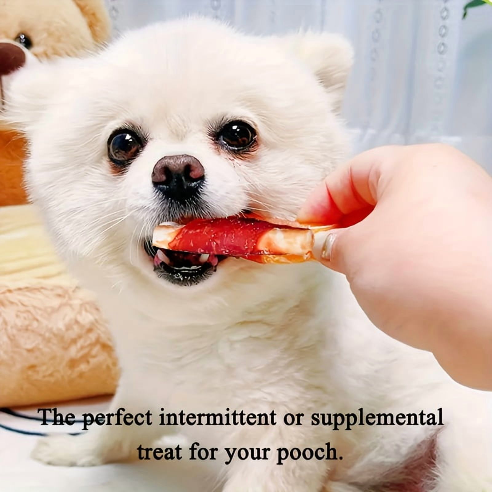 Duck Wrapped Calcium Milk Stick, Dog Treats For Small, Medium, & Large Dog - Made With Duck And Calcium Milk Stick, Healthy, Easily Digestible, And High Protein Reward Training Treats For Dogs