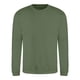 thumbnail image 1 of Awdis - Sudadera lisa con cuello redondo Unisex (Verde Terroso), 1 of 2