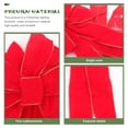 thumbnail image 2 of Christmas Decoration Bow Knot for Xmas Party Tree Xmas Tree Bowknot Decoration, 2 of 9