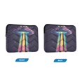 thumbnail image 7 of FORMRS 13-13.3 inch Laptop Sleeve Case Soft Carrying Quilted Computer Bag Cover, Purple UFO, 7 of 7