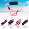 thumbnail image 3 of Uxcell 2Pcs Carrying Beach Chair Straps Adjustable Beach Chair Straps Pink, 3 of 7