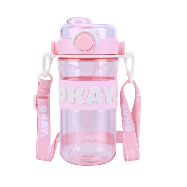 745ML Gym Fitness Bottle Botellas transparentes para beber para acampar Senderismo Correr Tmvgtek Para Estrenar