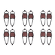 thumbnail image 1 of Crampones Antideslizantes Zapatos de hielo Spike Grips Cleats Outdoor Snow Shoes Covers, 1 of 7