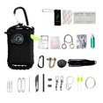 thumbnail image 1 of Destyer 29 In 1 Outdoor Survive Emergency Box Kit SOS Emergency Bag, 1 of 6