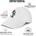 thumbnail image 2 of Disney Adult Baseball Cap, Minnie Mouse Adjustable Dad Hat, 2 of 7