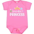 thumbnail image 3 of Inktastic Grandpa's Princess Crown and Flowers Girls Baby Bodysuit, 3 of 5