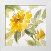 Loreth, Lanie 20x20 White Modern Wood Framed Museum Art Print Titled - Early May Blooms I
