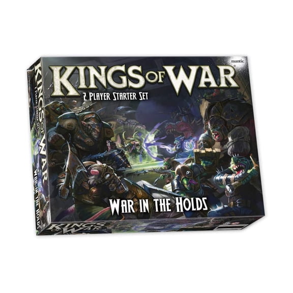 Mantic Entertainment War in the Holds - Kings of War Two-Player Starter Set (3rd Edition) New
