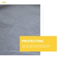 thumbnail image 3 of MERRYHAPY Cubierta Impermeable Para En Exteriores Resistente A Rayos Uv Plateada, 3 of 8
