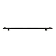 thumbnail image 5 of Modern Aluminum Handrail Grab Bar Kit, Adjustable Steel Brackets Included, Returns to Wall, 4 Foot Handrail, Black, 5 of 10