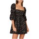thumbnail image 1 of Mujer moda manga larga cuello redondo sexy casual volante manga temperamento vestido Fridja yut1761, 1 of 1