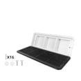 thumbnail image 1 of RV Modification Accessories Ventilation Fan Trailer Side Mounted Air Outlet Caravan Side Exhaust Fan Refrigerator Heat Dissipation Waterproof Port ,Long Lasting, 1 of 6