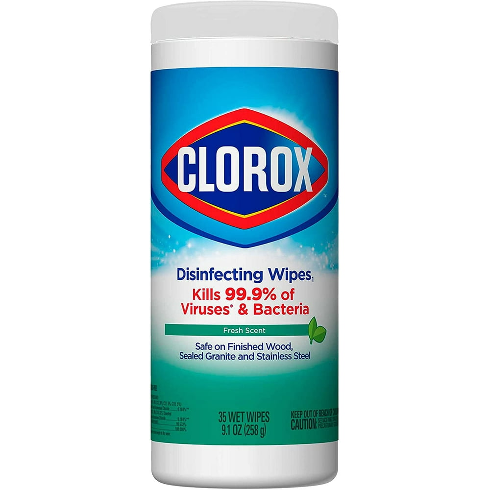 Clorox Disinfecting Wipes, Fresh Scent, 35 Count